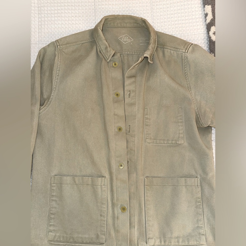 Alex Crane Men’s Kite Linen Chore Coat